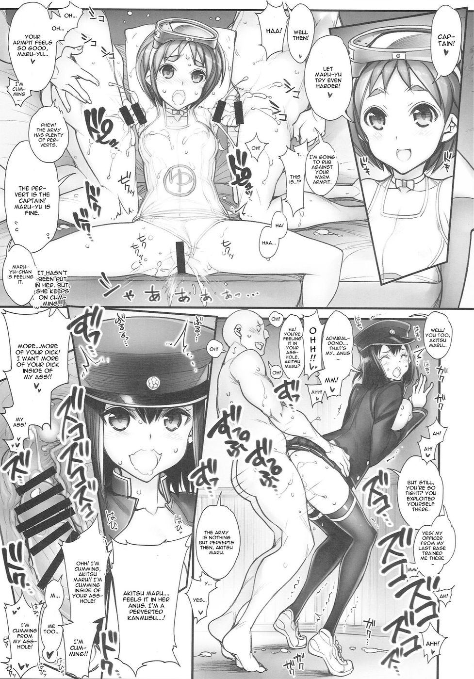 Hentai Manga Comic-KanColle -SEX FLEET COLLECTION- Kan-musu Catalog-Read-62